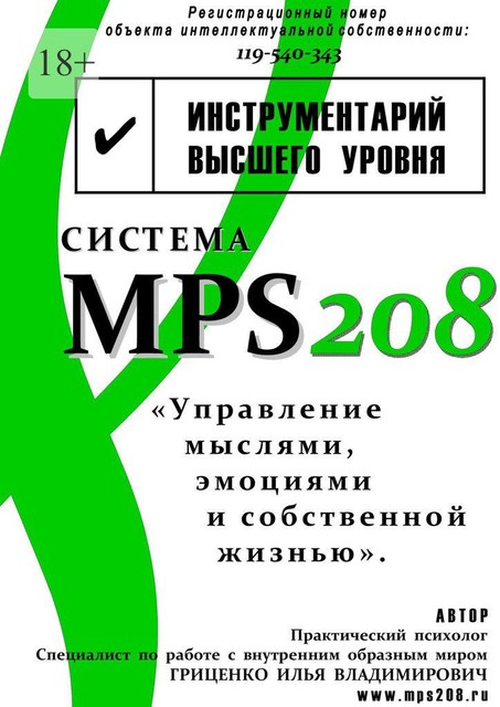 Система MPS208: управление ‌мыслями, эмоциями и собственной ‌жизнью, Илья Гриценко