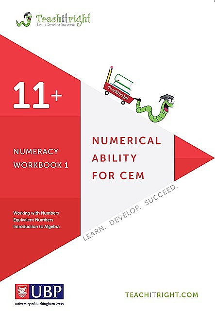 11+ Tuition Guides: Numerical Ability Workbook 1, Teachitright