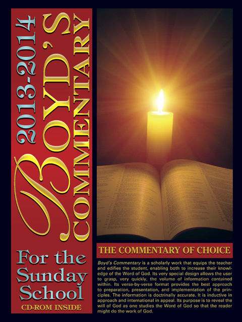 Boyd's Commentary 2013–2014, Rev.Peter Dare, Tony F.Drayton, Robert Holmes