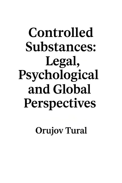 Controlled Substances Legal Psychological and Global Perspectives, Tural Orujov