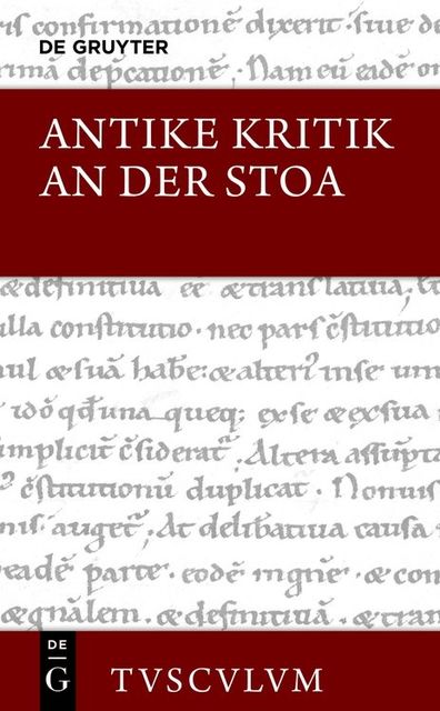 Antike Kritik an der Stoa, Rainer Nickel