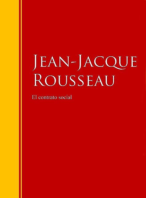 El contrato social, Jean-Jacques Rousseau