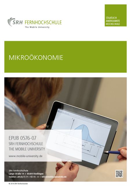 Mikroökonomie – ePub 0576–07, SRH Fernhochschule Riedlingen