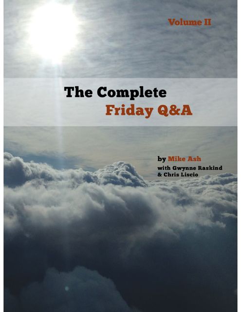The Complete Friday Q&A: Volume II, Mike Ash, Gwynne Raskind, Chris Liscio
