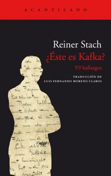 Éste es Kafka, Reiner Stach