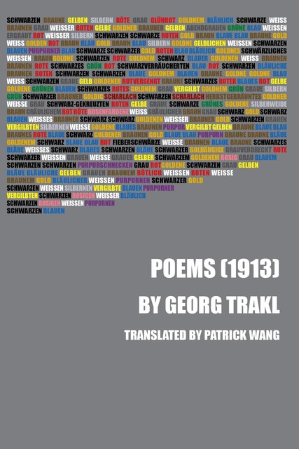 Poems, Georg Trakl