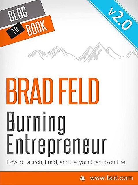 Brad Feld's Burning Entrepreneur – How to Launch, Fund, and Set Your Start-Up On Fire!, Brad Feld