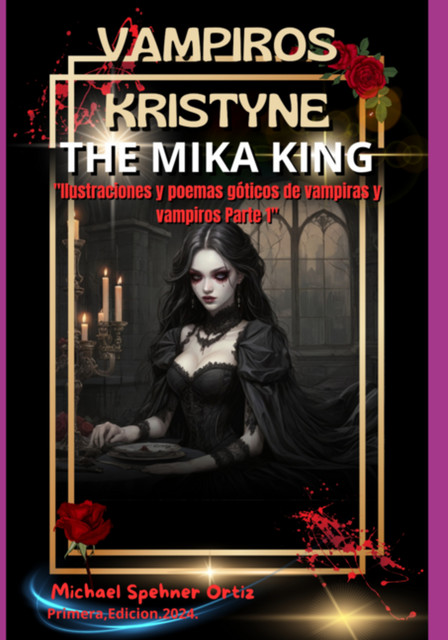 Vampiros Kristyne The Mika King Parte 1″ilustraciones Y Poemas Góticos De Vampiras Y Vampiros Parte 1″, The, Mika King