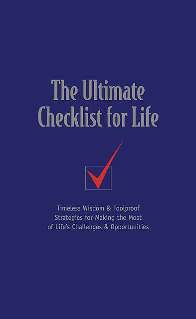 The Ultimate Checklist for Life, Thomas Nelson Gift Books
