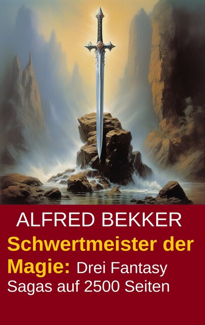 Schwertmeister der Magie: Drei Fantasy Sagas auf 2500 Seiten, Alfred Bekker