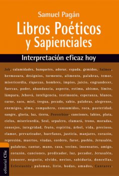 Libros Poéticos y Sapienciales del Antiguo Testamento, Samuel Pagán