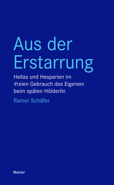 Aus der Erstarrung, Rainer Schäfer