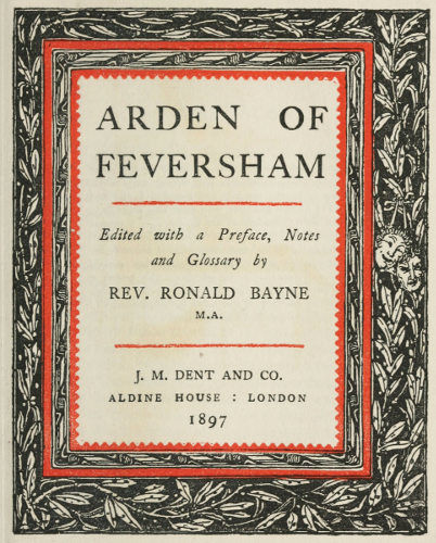 Arden of Feversham, Thomas Kyd