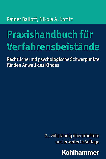 Praxishandbuch für Verfahrensbeistände, Nikola Koritz, Rainer Balloff