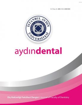ISTANBUL AYDIN UNIVERSITY JOURNAL OF THE FACULTY OF DENTISTRY, iBooks 2.6