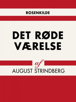 Det røde værelse, August Strindberg