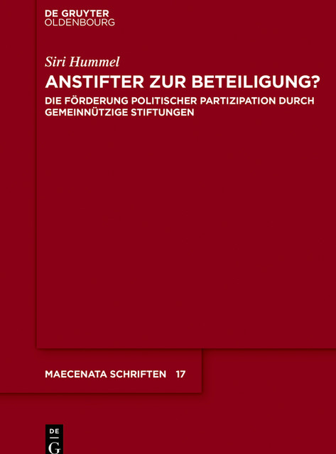 Anstifter zur Beteiligung, Siri Hummel