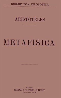 Metafísica, Aristoteles