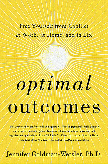 Optimal Outcomes, Jennifer Goldman-Wetzler