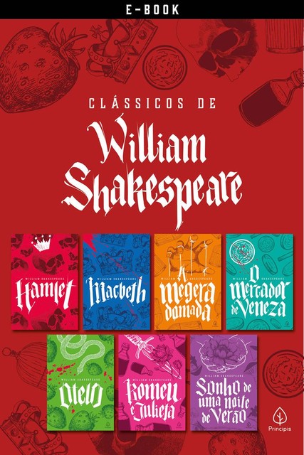 Box Clássicos de Shakespeare, William Shakespeare