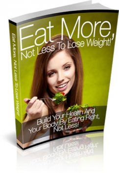Eat More, Not Less to Lose Weight, Charlotte Kobetis