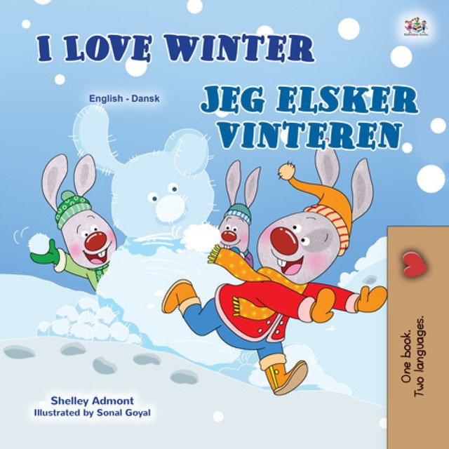 I Love WinterJeg elsker, når det er vinter, KidKiddos Books, Shelley Admont