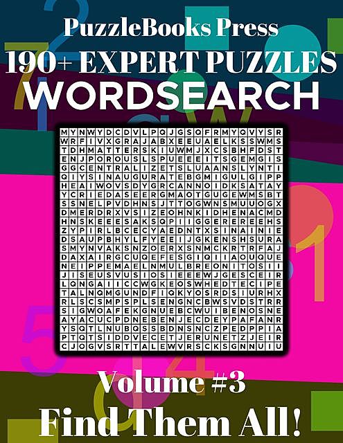 PuzzleBooks Press WordSearch – Volume 3, PuzzleBooks Press