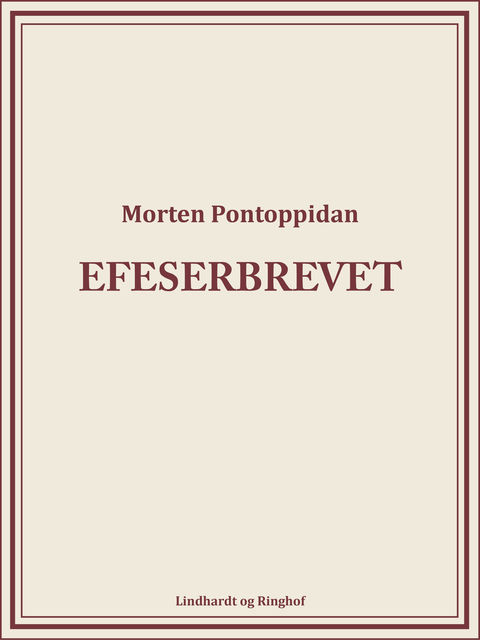 Efeserbrevet, Morten Pontoppidan