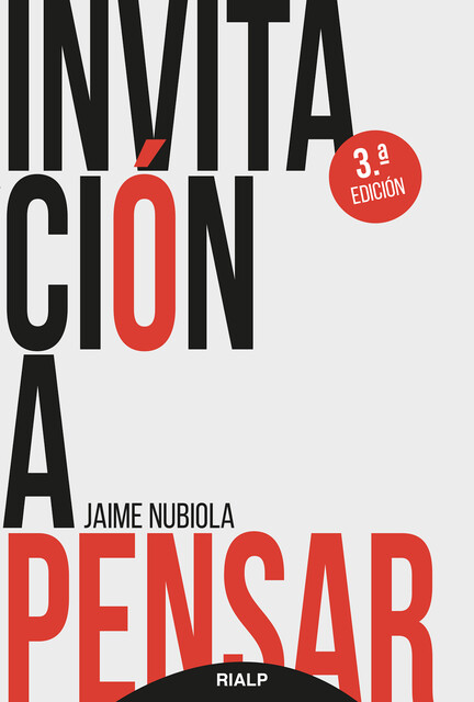 Invitación a pensar, Jaime Nubiola Aguilar