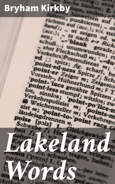 Lakeland Words, Bryham Kirkby