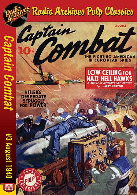 Captain Combat #3 August 1940 Low Ceilin, Barry Barton