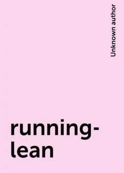 running-lean, 