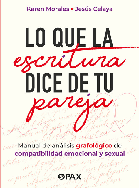 Lo que la escritura dice de tu pareja, Jesús Celaya, Karen Morales