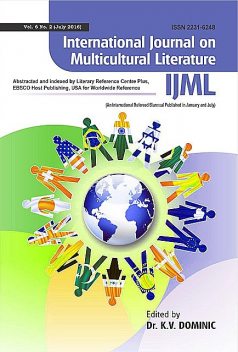International Journal on Multicultural Literature, Chandra Mukhopadhyaya