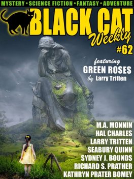 Black Cat Weekly #62, Edgar Rice Burroughs, Ray Cummings, Seabury Quinn, Sydney J.Bounds, Hal Charles, Nicholas Carter, Larry Tritten, M.A. Monnin, Kathryn Prater Bomey