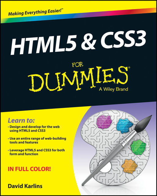 HTML5 and CSS3 For Dummies, David Karlins