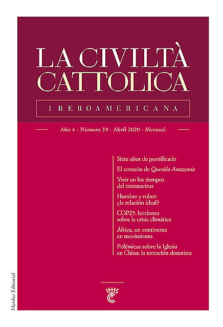 La Civiltà Cattolica Iberoamericana 39, Varios Autores
