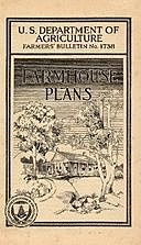 USDA Farmers' Bulletin No. 1738: Farmhouse Plans, Wallace Ashby