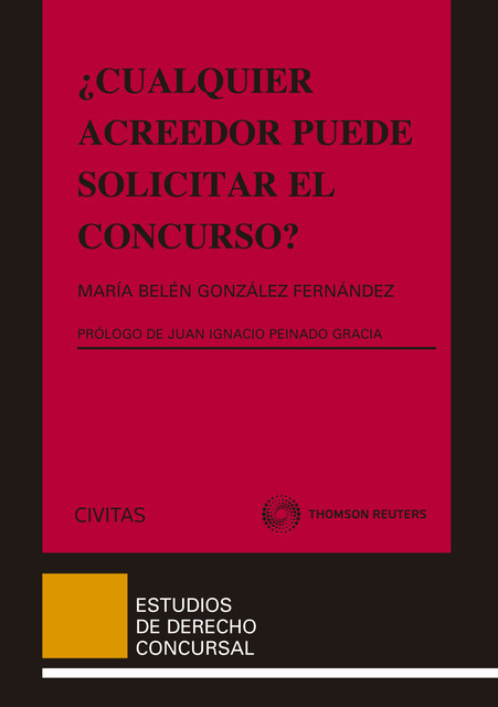 Cualquier acreedor puede solicitar el concurso, María Belén González Fernández