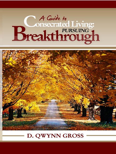 A Guide to Consecrated Living: Pursuing Breakthrough, D.Qwynn Gross