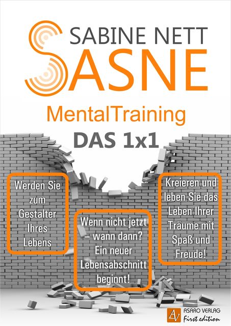 Sasne-Mentaltraining – Das 1x1, Sabine Nett