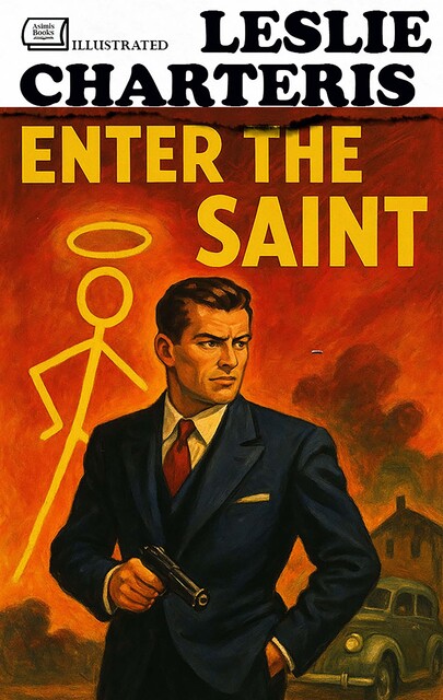 Enter the Saint. Illustrated, Leslie Charteris