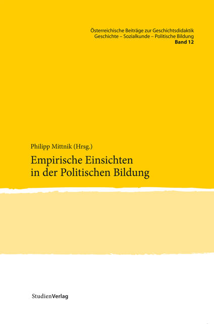 Empirische Einsichten in der Politischen Bildung, Philipp Mittnik
