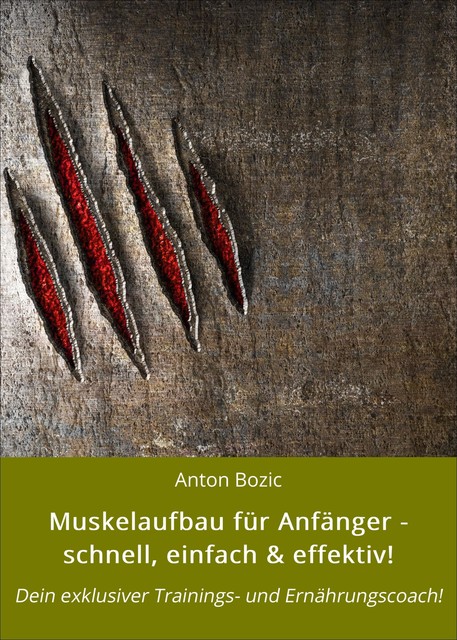 Muskelaufbau für Anfänger – schnell, einfach & effektiv, Anton Bozic