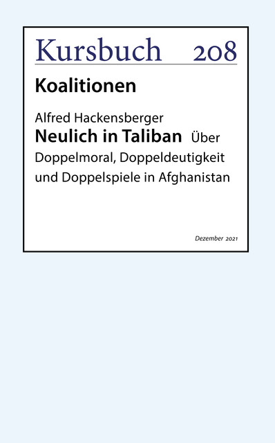 Neulich in Taliban, Alfred Hackensberger