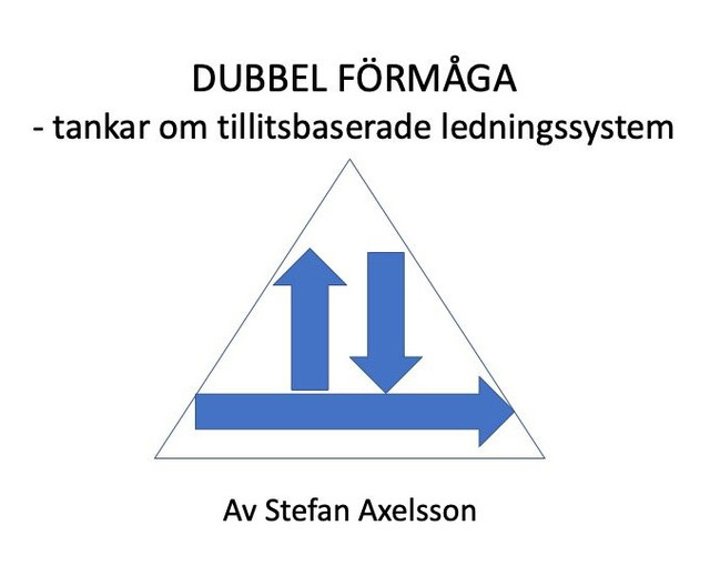 Dubbel förmåga – tankar om tillitsbaserade ledningssystem, Stefan Axelsson