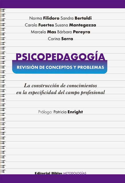 Psicopedagogía: revisión de conceptos y problemas, Sandra Bertoldi, Norma Filidoro
