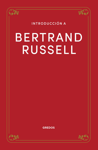 Introducción a Bertrand Russell, Francisco Manuel Saurí Mercader