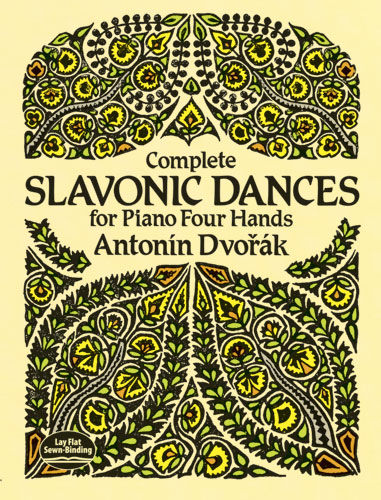 Complete Slavonic Dances for Piano Four Hands, Antonin Dvorak