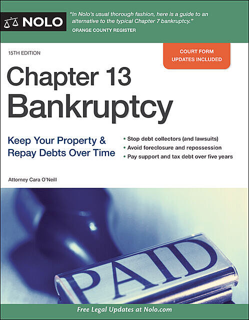Chapter 13 Bankruptcy, Cara O'Neill